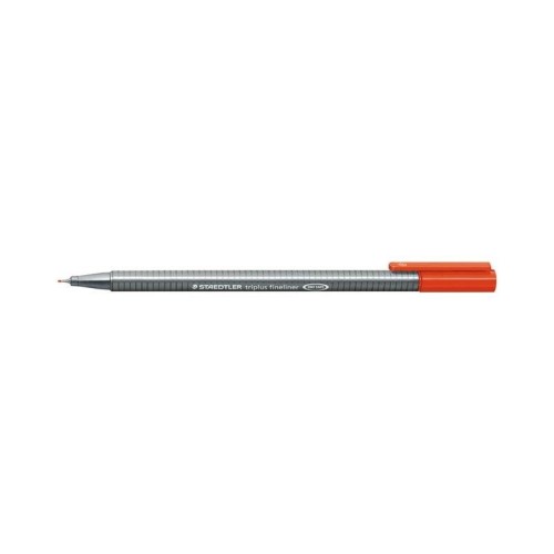 Cienkopis 0,3mm STAEDTLER TRIPLUS FINELINER czerwony 1szt.
