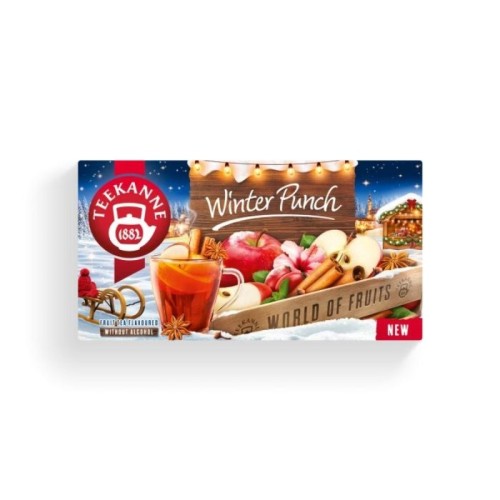 Herbata owocowa kopertowana TEEKANNE WINTER PUNCH zimowe uderzenie z zawieszką 20szt.