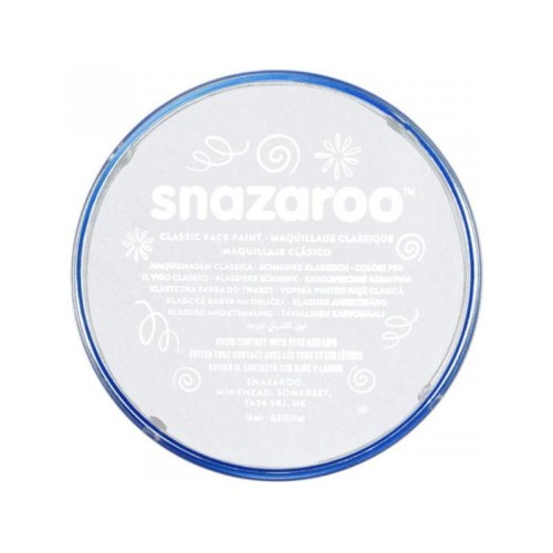 Farba do malowania twarzy Snazaroo 18ml biała