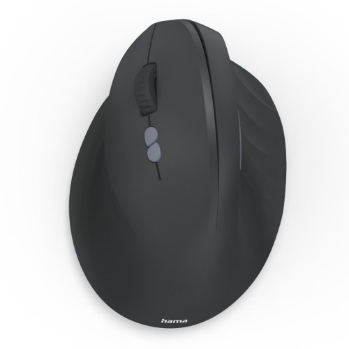 Mysz optyczna bezprzewodowa ergonomiczna dla leworęcznych HAMA EWM-500 czarna 1szt.