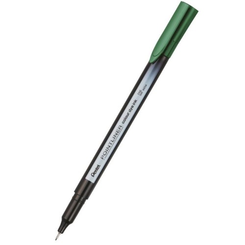 Cienkopis 0,4mm PENTEL POINTLINER COLOUR zielony 1szt.