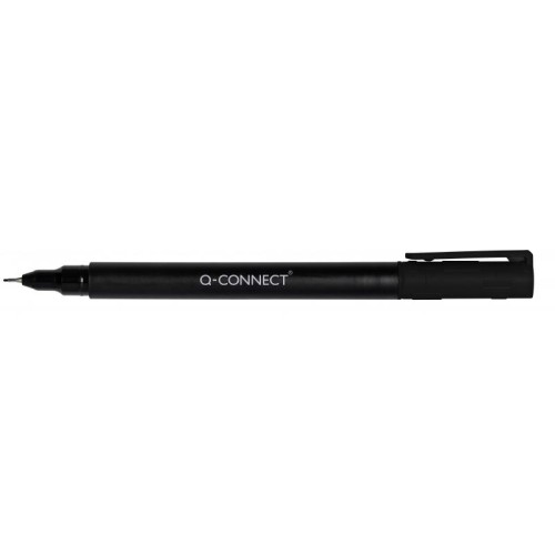 Marker foliopis/do CD 0,4mm Q-CONNECT czarny 1szt.