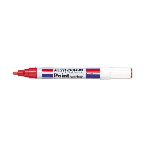 Marker olejowy 2,0mm okrągły PILOT M czerwony 1szt.