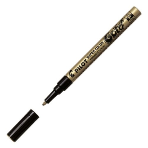 Marker olejowy okrągły M 2mm PILOT złoty 1szt.