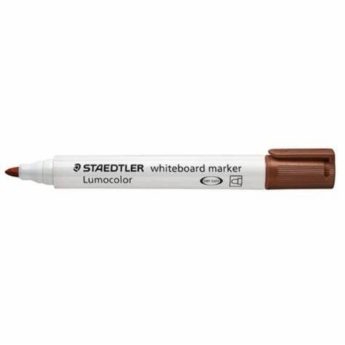 Marker suchościeralny okrągły 2,0mm STAEDTLER LUMOCOLOR S351 brązowy 1szt. /351-7/