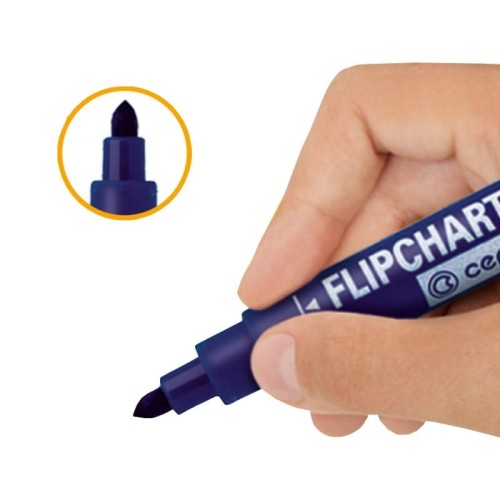 Marker do papieru Centropen 8550 okrągły 2,5mm niebieski