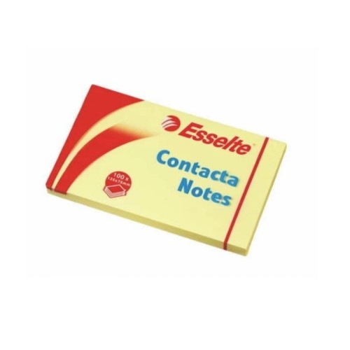 Notes samoprzylepny 75x125mm (76x127mm) 100 kartek żółty ESSELTE 1szt.