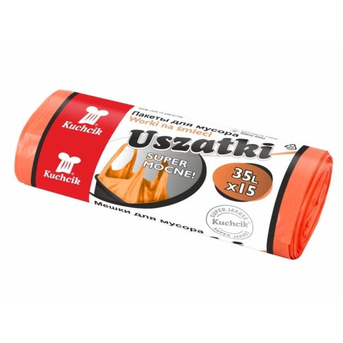 Worki na śmieci Kuchcik uszatki 35l 13µm 15 sztuk