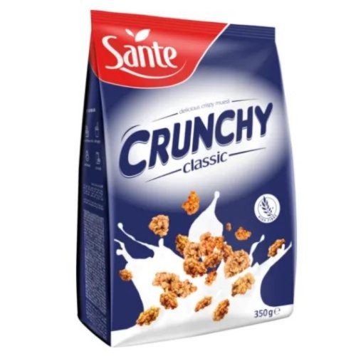 Płatki śniadaniowe 350g SANTE crunchy clasic klasyczne