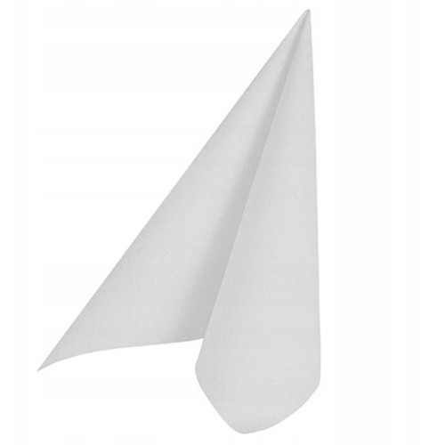 Serwetki AIRLAID 40x40 białe 50 szt