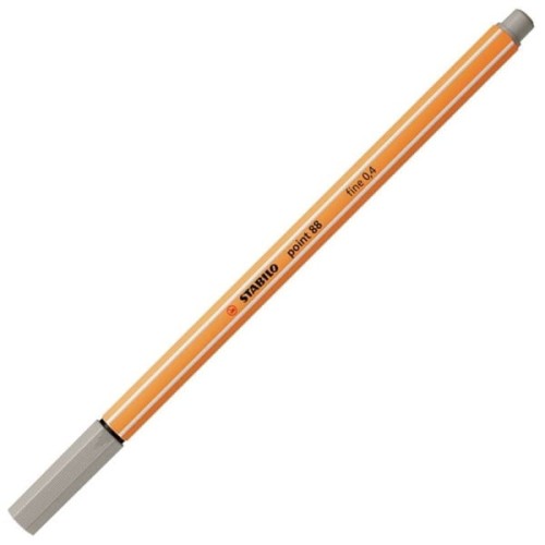 Cienkopis 0,4mm STABILO 88/93 ciepły szary 1szt./88/93/