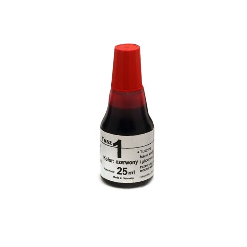 Tusz do pieczątek/stempli 25ml COLOP JEDYNKA czerwony 1szt.