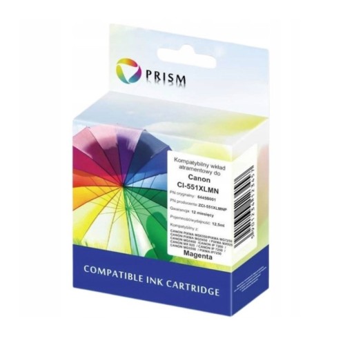Tusz CANON CLI551 XL Magenta PRISM