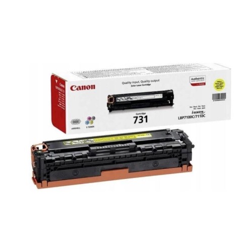 Toner CANON LAS. CRG731H LBP7100 Yellow