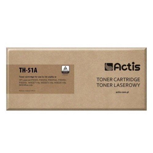 Toner HP Q7551A Actis zamiennik P3005/M3027/M3035 czarny 6.5K TH-51 A