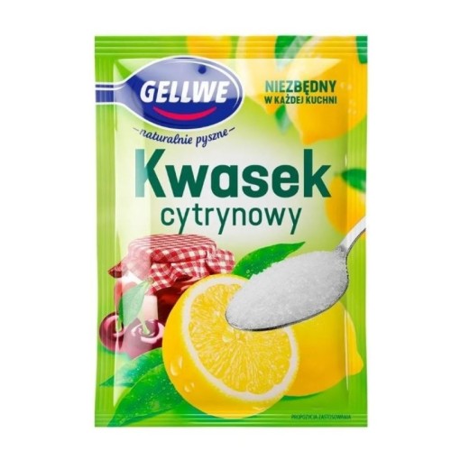 Kwasek cytrynowy 20g GELLWE 1szt