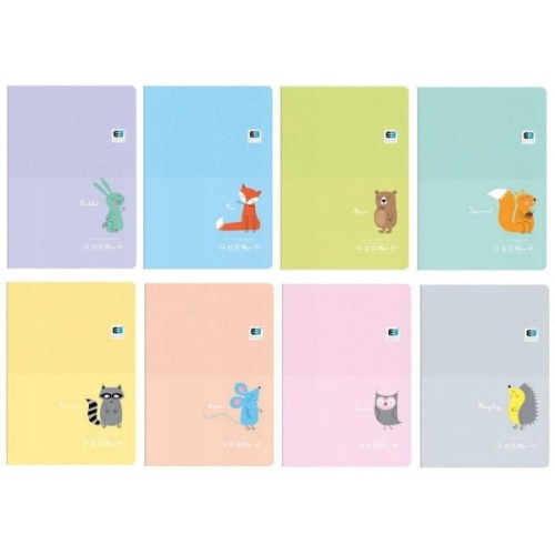 Zeszyt A5/16 linia kolorowa BB KIDS PASTEL INTERDRUK