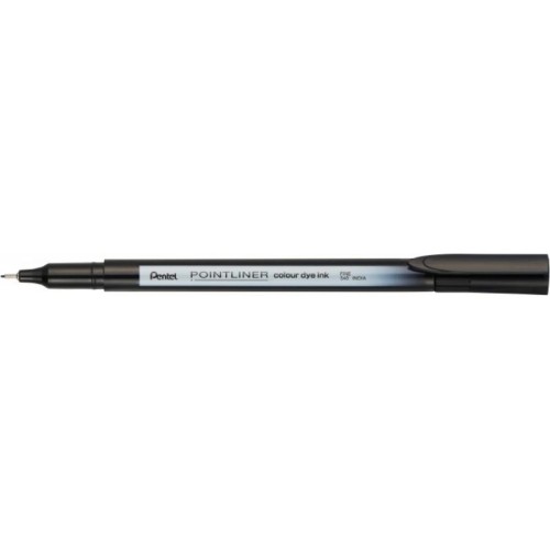 Cienkopis 0,4mm PENTEL POINTLINER COLOUR czarny 1szt.
