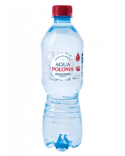 Woda mineralna 500ml niegazowana AQUA POLONIA 12szt. /Woda bez kaucji zwrotnej/