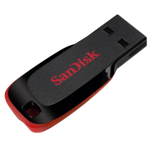 Pamięć pendrive 32GB USB 2.0 CRUZER BLADE SANDISK czarno-czerwony 1szt.