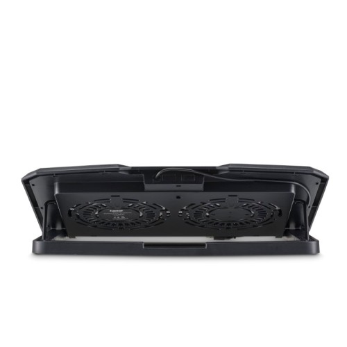 Podstawa pod laptopa chłodząca do 15,6"/5,0kg HAMA aluminiowa srebrno-czarna 1szt.