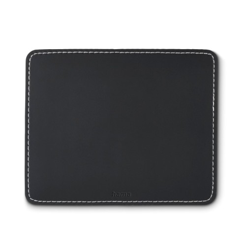 Podkładka pod mysz HAMA LEATHER LOOK czarna 1szt.