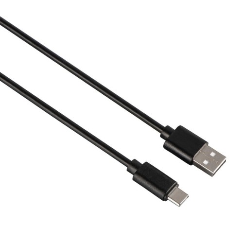 Kabel USB ze złączem USB-C USB-A HAMA 1,5A 0,9m czarny 1szt.