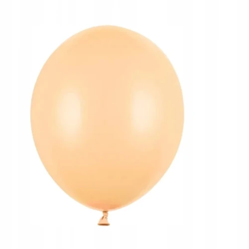 Balony 30cm PARTYDECO STRONG PASTEL jasne pomarańczowe/PASTEL LIGHT PEACH 1szt.