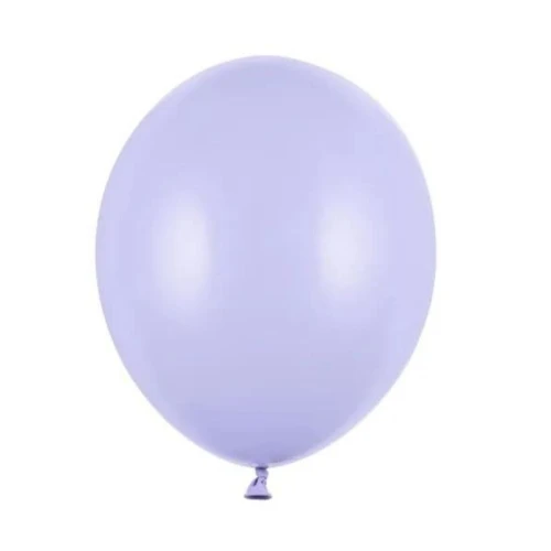 Balony 30cm PARTYDECO STRONG PASTEL jasne fioletowe/PASTEL LIGHT LILAC 1szt.