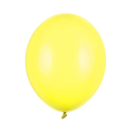 Balony 30cm PARTYDECO STRONG PASTEL żółte/PASTEL LEMON ZEST 1szt.
