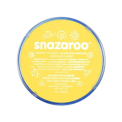 Farba do malowania twarzy Snazaroo 18ml żółta