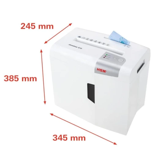 Niszczarka HSM Shredstar S10 pasek 6mm
