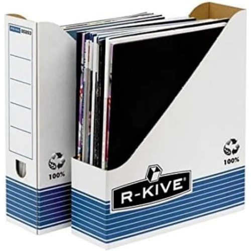 Pojemik na czasopisma kartonowy składany 78x311x258mm FELLOWES 1szt.