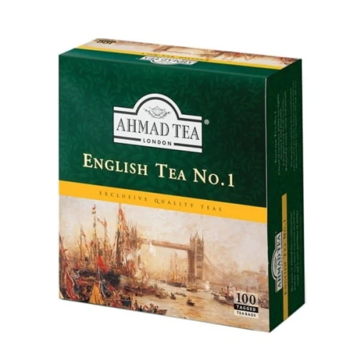 Herbata czarna AHMAD ENGLISH TEA z zawieszką 100szt.