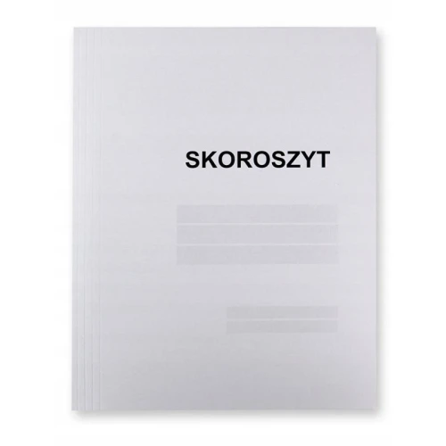 Skoroszyt zwykły kartonowy A4 pełny 250g KIELTECH