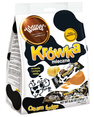 Cukierki krówki mleczne WAWEL Krówka 250g