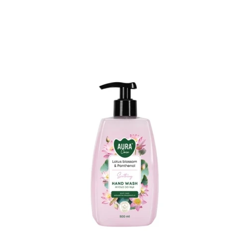Mydło w płynie z pompką 500ml BISPOL AURA CARE LOTOS BLOSSOM zapach lotosu 1szt.