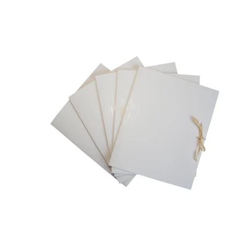 Teczka wiązana bezkwasowa 360x260x35 mm 300g biała EXPERT