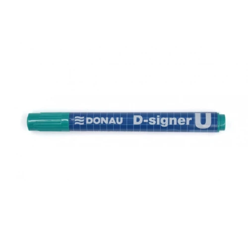 Marker permanentny DONAU D-Signer ścięty zielony