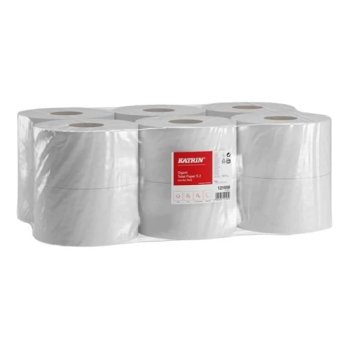Papier toaletowy makulatura 2-warstwowy biały 2x15,7g 92m KATRIN SYSTEM TOILET ECO 1szt.