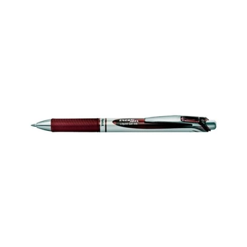 Długopis automatyczny żelowy PENTEL ENERGEL BL77 burgundowy