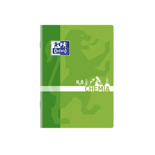 Zeszyt tematyczny A5/60 kratka posiada adresówkę CHEMIA 90g OXFORD 1szt.