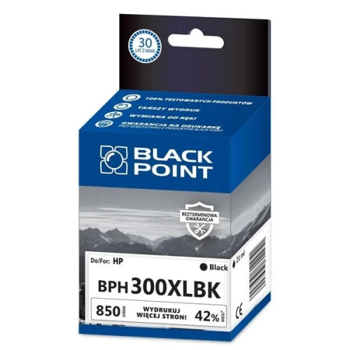 Tusz zamienny do HP CC641EE, marki Black Point, black