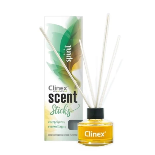 Odświeżacz patyczki zapachowe 45ml CLINEX SCENT STICKS SPIRIT 1szt. /CL77803/