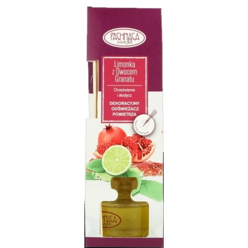 Odświeżacz patyczki zapachowe PACHNĄCA SZAFA limonka z owocem granatu 50ml 1szt. /CH-ODŚDEKLIOWGR50ML/