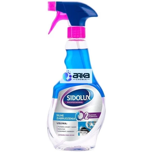 Płyn SIDOLUX PROFESSIONAL silne zabrudzenia pompka 500ml