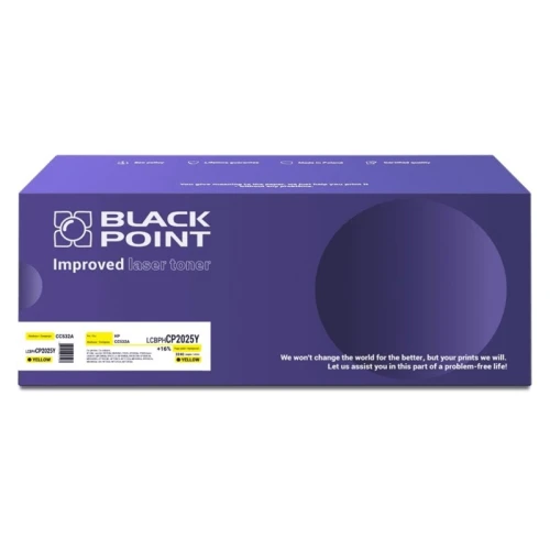 Toner HP CC532A BLACK POINT yellow 1szt.