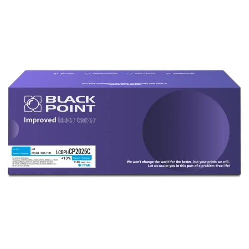 Toner HP CC531A BLACK POINT cyan 1szt.
