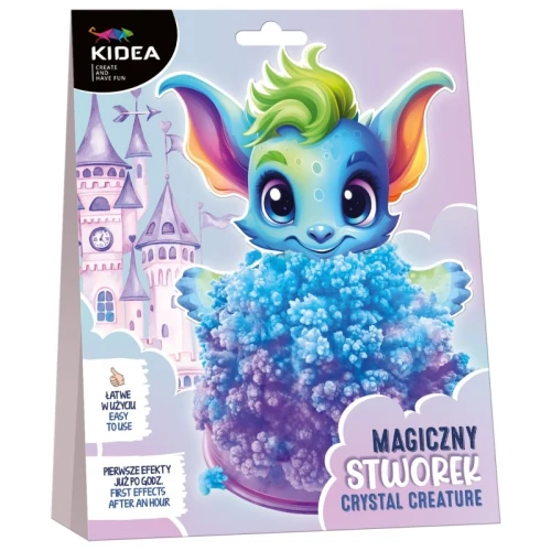 Zestaw kreatywny magiczny krystaliczny stworek KIDEA