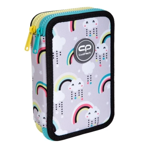 Piórnik 35CZ podwójny JUMPER 2 RAINBOW TIME COOLPACK